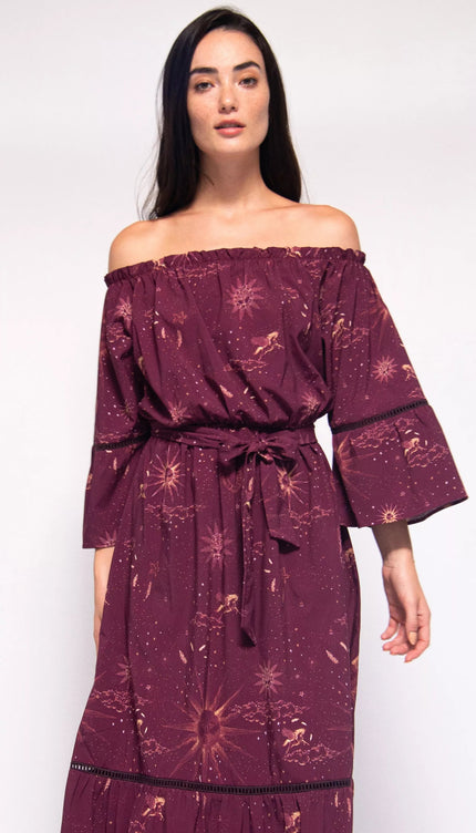 Vestido Hombros Descubiertos Magical Souls - Bari, los mejores trajes de baño en México.